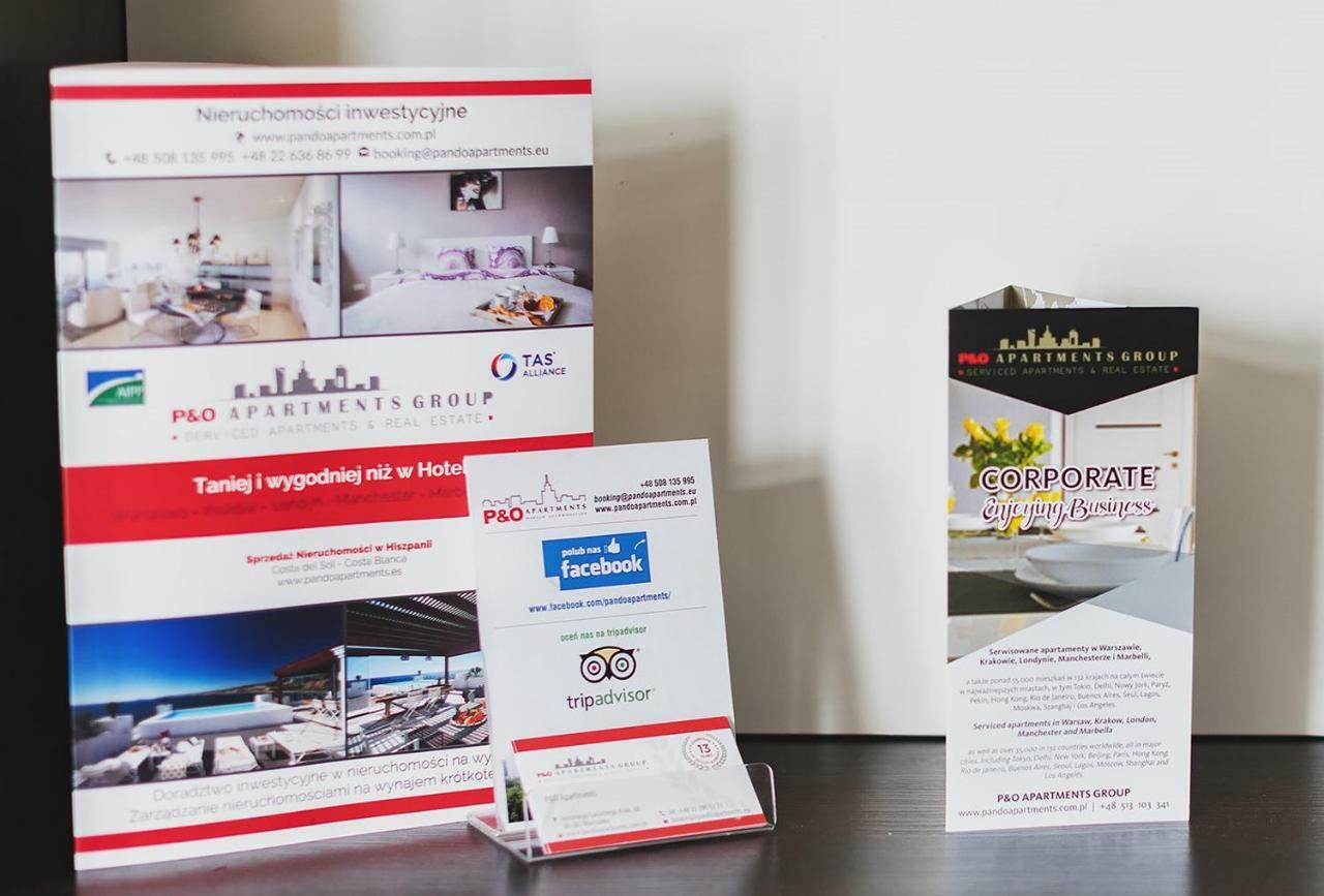 P&O Serviced Apartments Anielewicza Warsawa Bagian luar foto